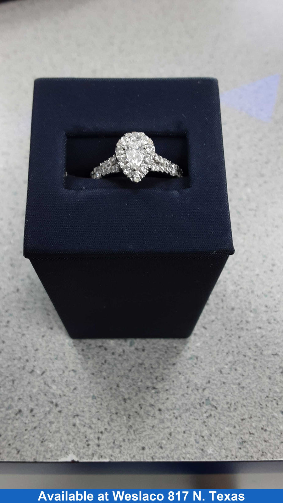 Women's Ring - White Gold 14k (.585) 3.4 grams Size 6