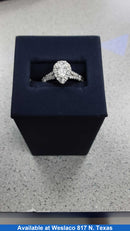 Women's Ring - White Gold 14k (.585) 3.4 grams Size 6