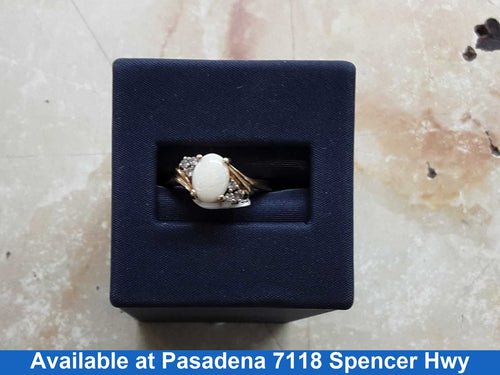 Women's Ring - Yellow Gold 14k (.585) 2.5 grams Size 20