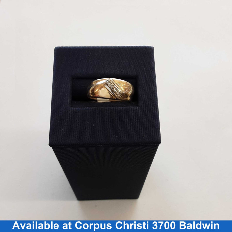 Ring - Wedding Band - Yellow Gold 14k (.585) 2.8 grams Size 6