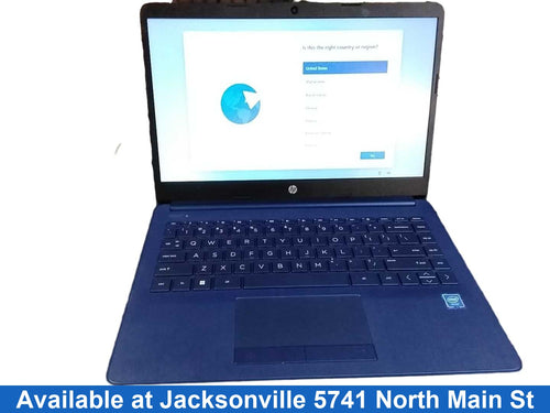 Hp 14-cf2111wm Intel Celeron 4 Gb 64 Gb Blue Laptop