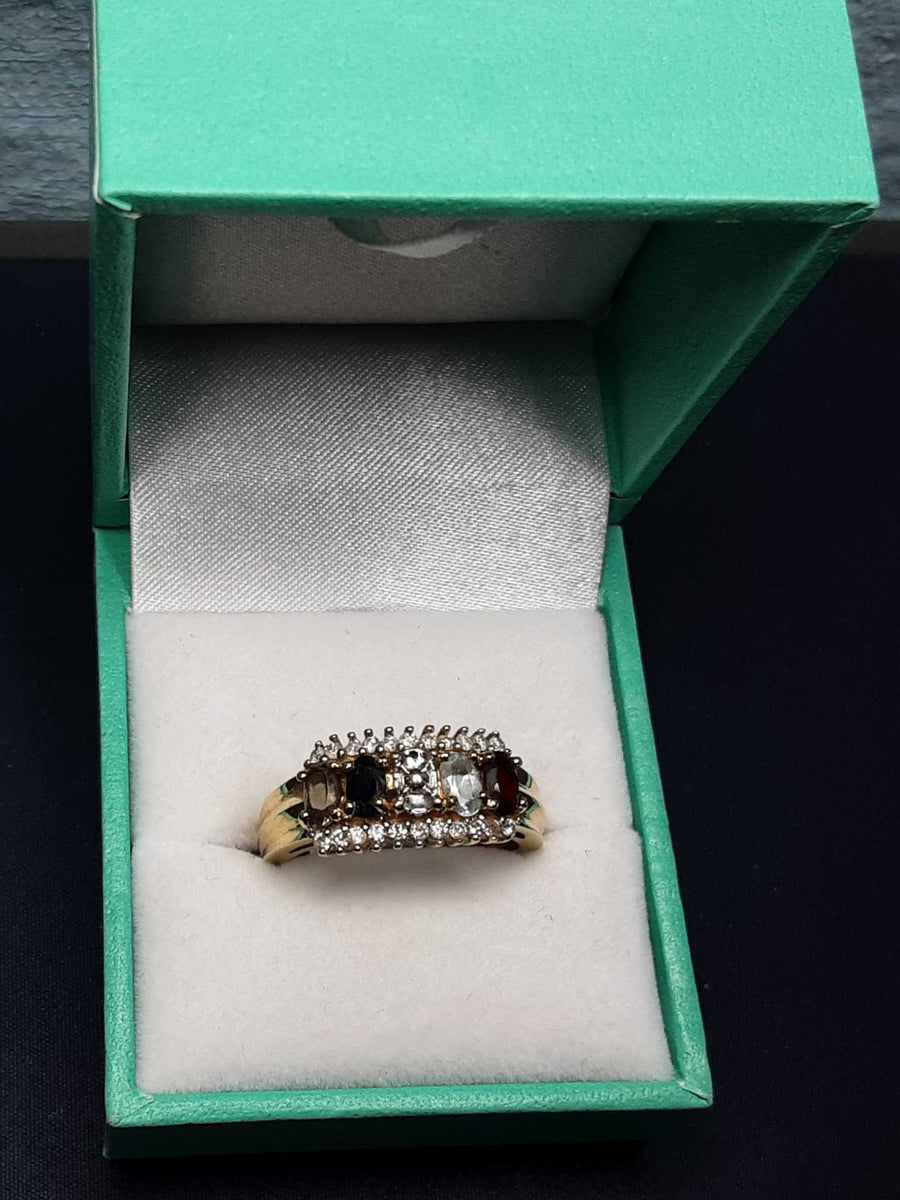 Women's Ring - Yellow Gold 14k (.585) 6.8 grams Size 8.5