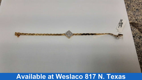 Bracelet - Yellow Gold 14k (.585) 7 grams 6 inch