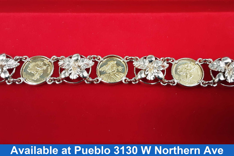 Bracelet - Yellow Gold 14k (.585) 15.1 grams 7 inch