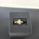 Women's Ring - Yellow Gold 10k (.417) 2 grams Size 7.5