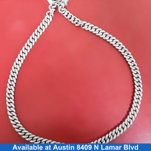 Cuban Link Chain - Silver 92.3 grams 22 inch
