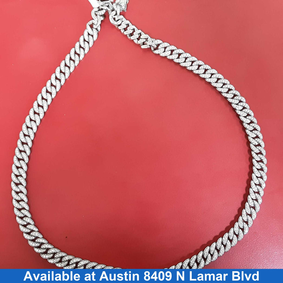 Cuban Link Chain - Silver 92.3 grams 22 inch
