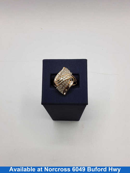 Ring - Wedding Band - Yellow Gold 10k (.417) 5.6 grams Size 20