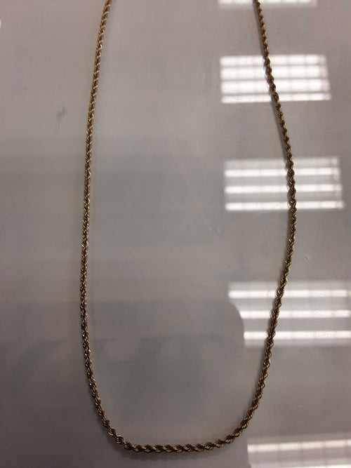 Rope Chain - Yellow Gold 14k (.585) 4.6 grams 20 inch