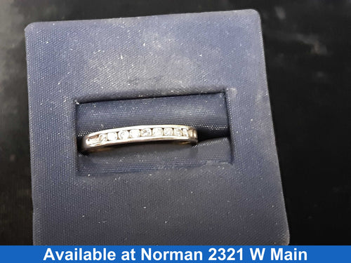 Ring - Wedding Band - White Gold 10k (.417) 1.7 grams Size 7