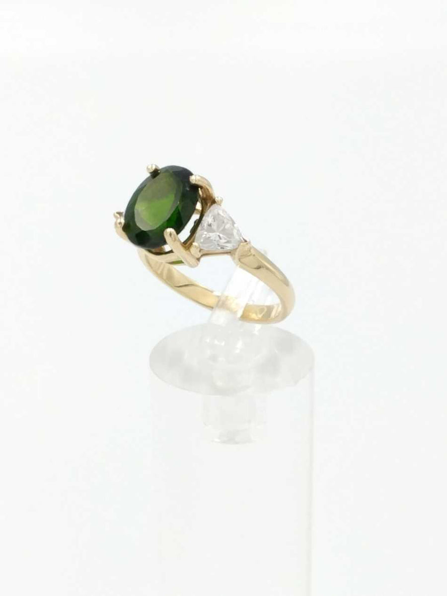 Women's Ring - Yellow Gold 14k (.585) 4.3 grams Size 6