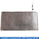 Louis Vuitton Slv105 Black Wallet