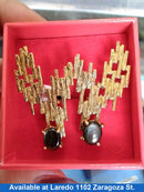 Cuff Links - Yellow Gold 14k (.585) 15 grams