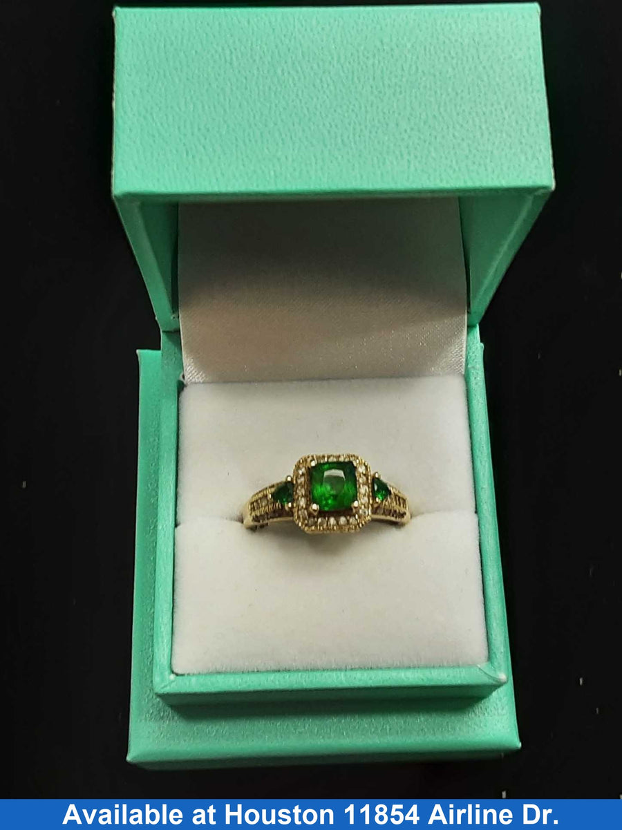 Women's Ring - Yellow Gold 14k (.585) 5.2 grams Size 10