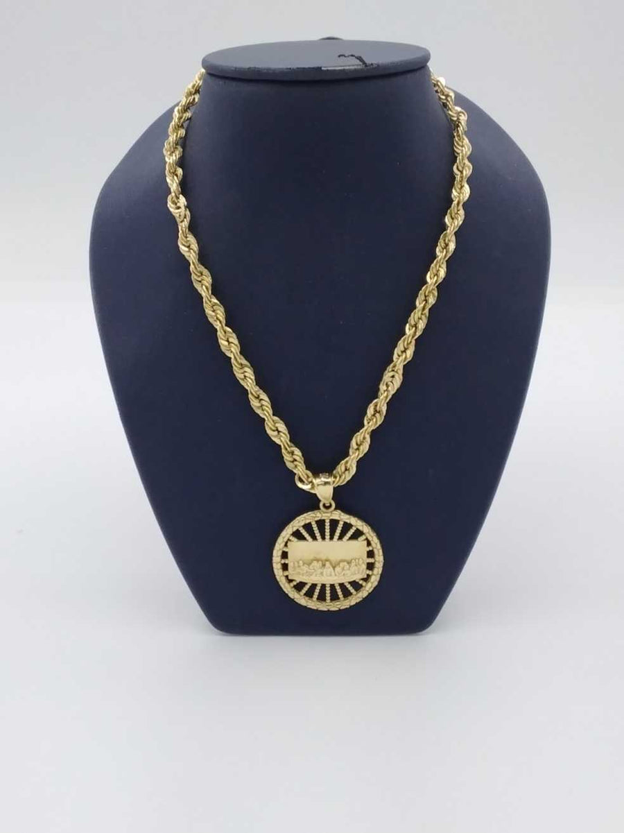 Rope Chain - Yellow Gold 10k (.417) 13.3 grams 22 inch