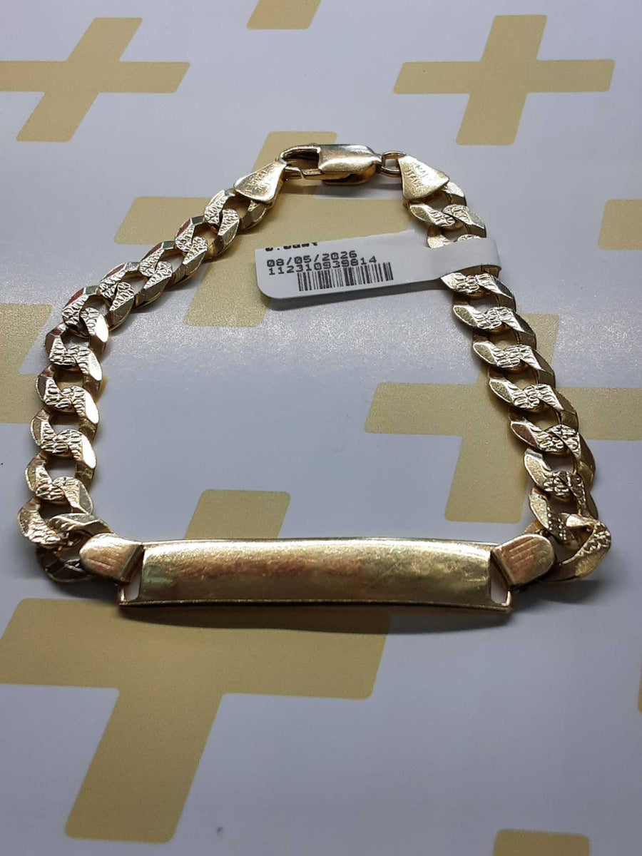 ID Bracelet - Yellow Gold 14k (.585) 18.2 grams 7 inch