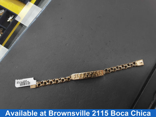 ID Bracelet - Yellow Gold 10k (.417) 9.1 grams 6 inch