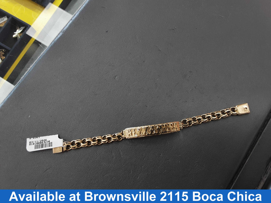 ID Bracelet - Yellow Gold 10k (.417) 9.1 grams 6 inch