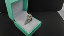 Ring - Wedding Set - White Gold 14k (.585) 8.8 grams Size 7