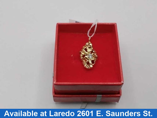 Nugget Pendant - Yellow Gold 14k (.585) 4.6 grams