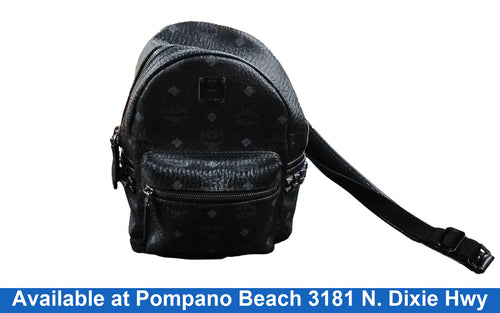 Mcm 46tkmwv Black Backpack / Briefcase / Bag