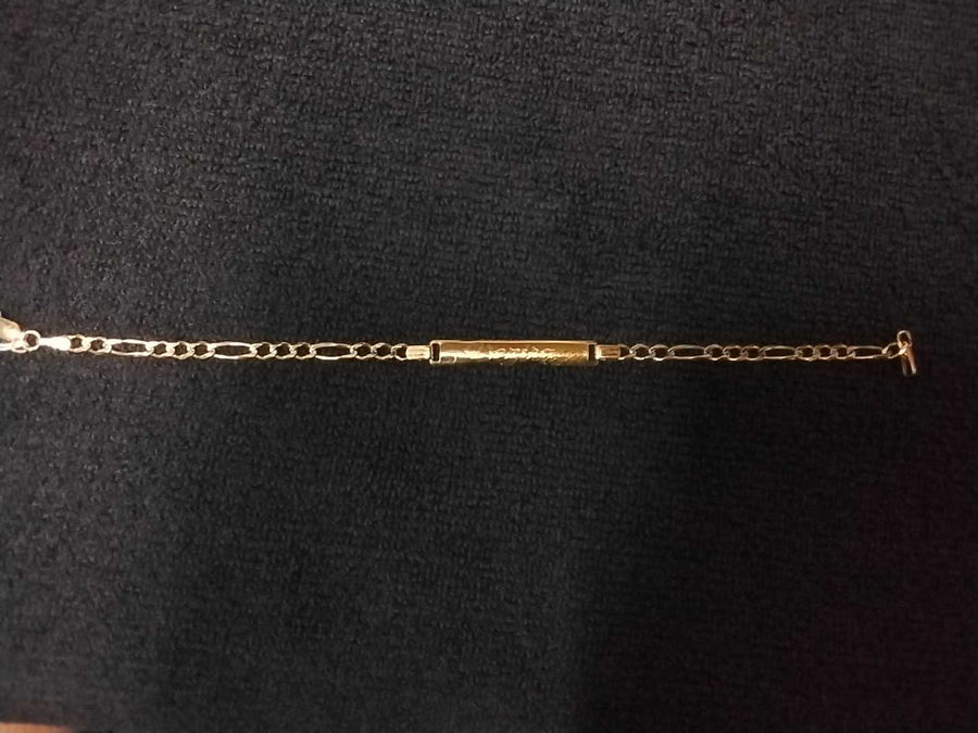 ID Bracelet - Yellow Gold 14k (.585) 5.4 grams 6 inch