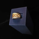 Men's Ring - Tricolor Gold 14k (.585) 3.9 grams Size 6