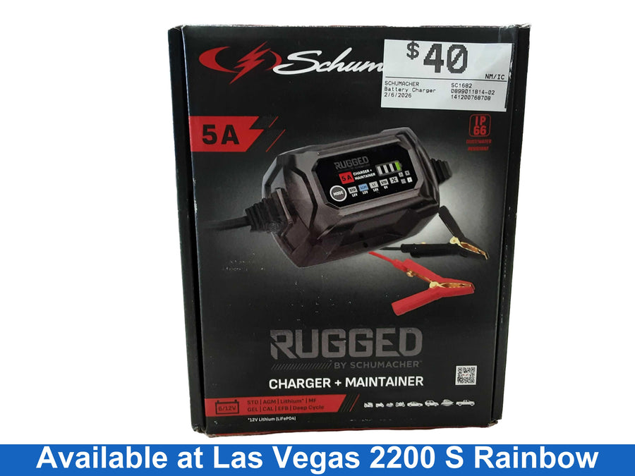 Schumacher Sc1682 Black Battery Charger