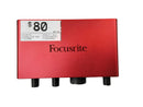 Focusrite Scarlett Solo Red Generic Preamplifier
