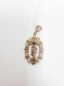 Virgin Mary- Yellow And Rose Gold 10k