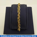Link Bracelet - Yellow Gold 14k (.585) 3.58 grams 9 inch