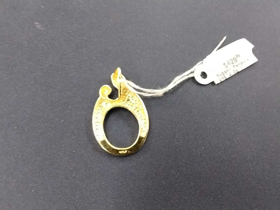 Nugget Pendant - Yellow Gold 14k (.585) 3 grams