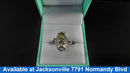 Women's Ring - White Gold 14k (.585) 4.5 grams Size 6.5