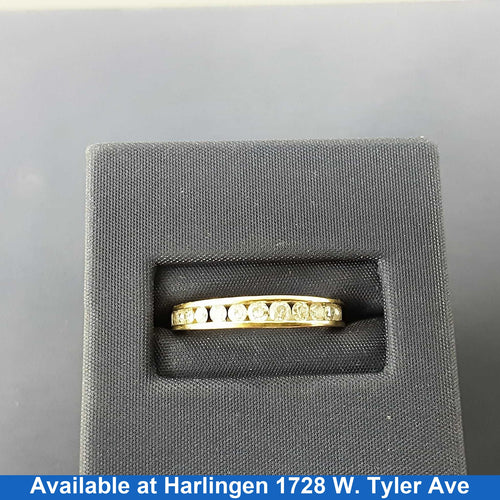 Ring - Wedding Band - Yellow Gold 10k (.417) 2 grams Size 6