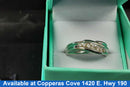 Ring - Wedding Band - White Gold 14k (.585) 8.1 grams Size 12