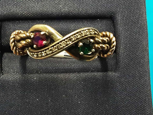 Women's Ring - Rose Gold 10k (.417) 3.1 grams Size 7.5