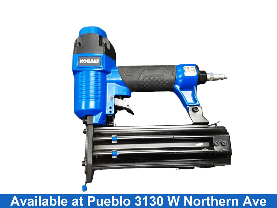 Kobalt Kbat161001 Blue Pneumatic Brad Nailer
