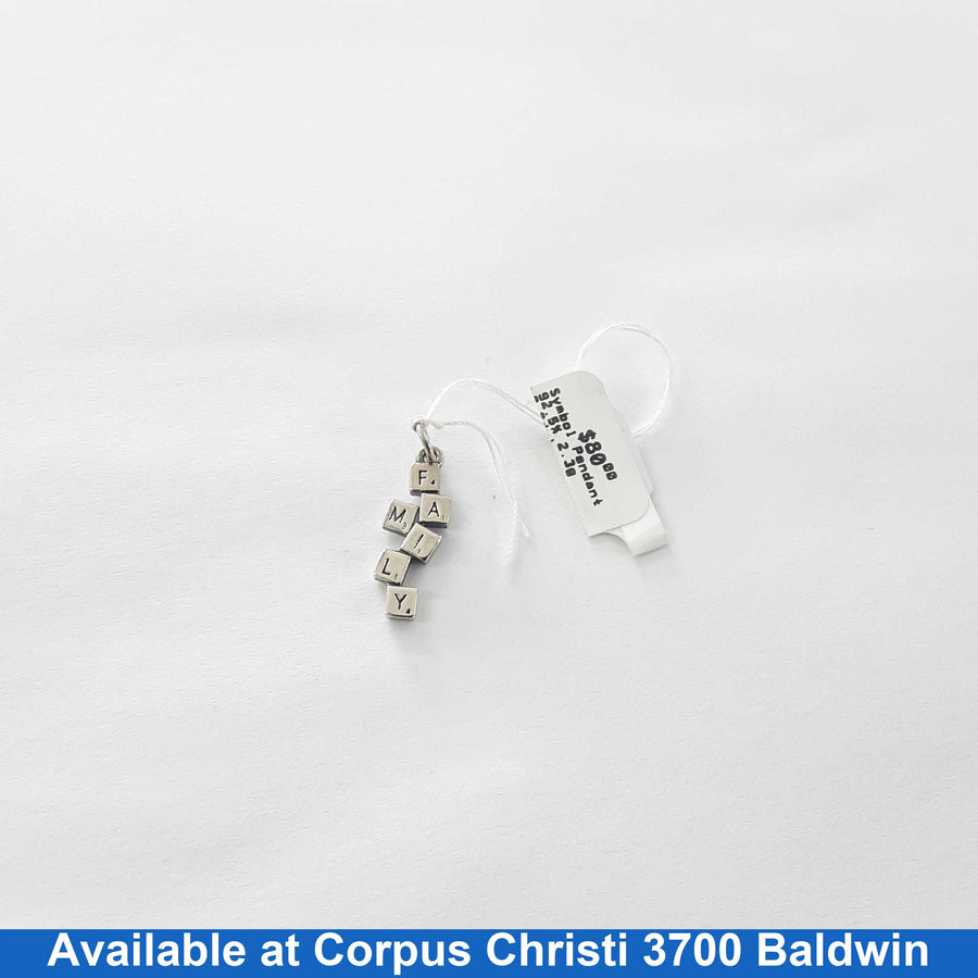 Symbol Pendant - Silver 2.3 grams