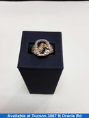Men's Ring - Yellow Gold 10k (.417) 6.8 grams Size 20