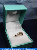 Women's Ring - Yellow Gold 10k (.417) 1.6 grams Size 6.5