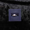 Women's Ring - Solitaire - White Gold 14k (.585) 3.6 grams Size 6.5