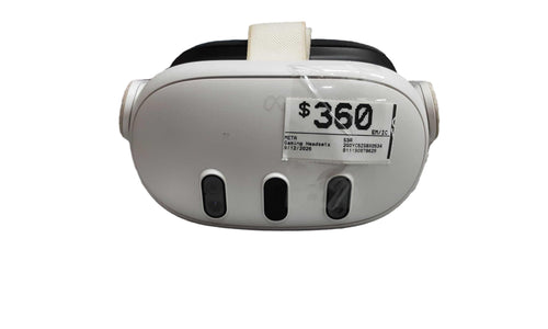Meta S3a White Gaming Headset