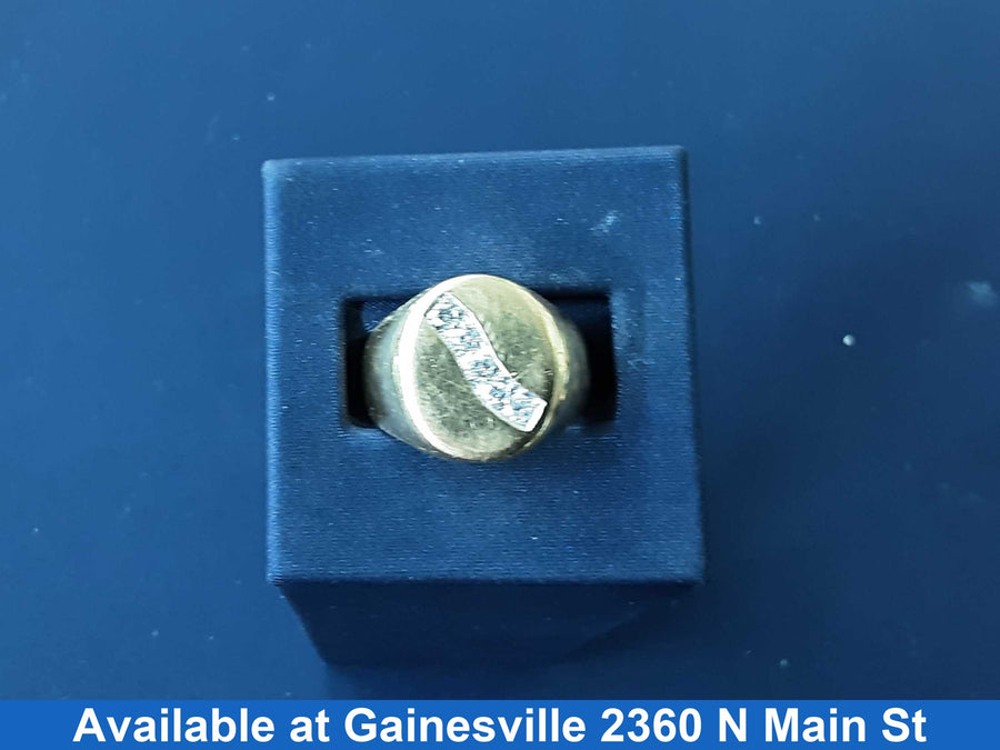 Men's Ring - Yellow Gold 14k (.585) 6.7 grams Size 9.5