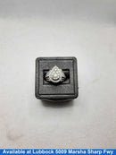 Women's Ring - White Gold 14k (.585) 6 grams Size 6