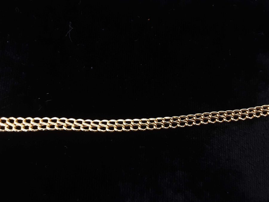 Gucci Bracelet - Yellow Gold 18k (.750) 2.4 grams 9 inch