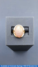Women's Ring - Yellow Gold 10k (.417) 4.5 grams Size 4