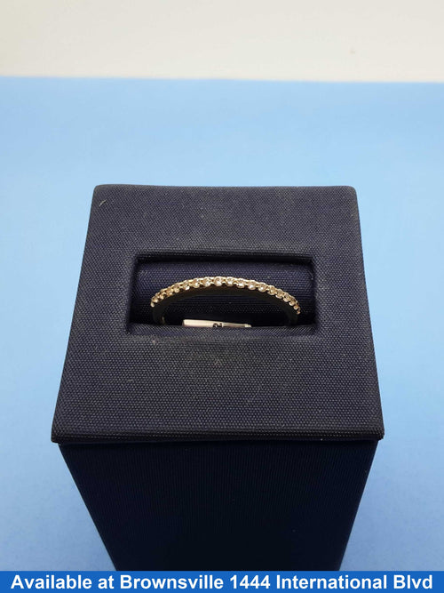 Ring - Channel Set - Yellow Gold 10k (.417) 1.2 grams Size 8.5