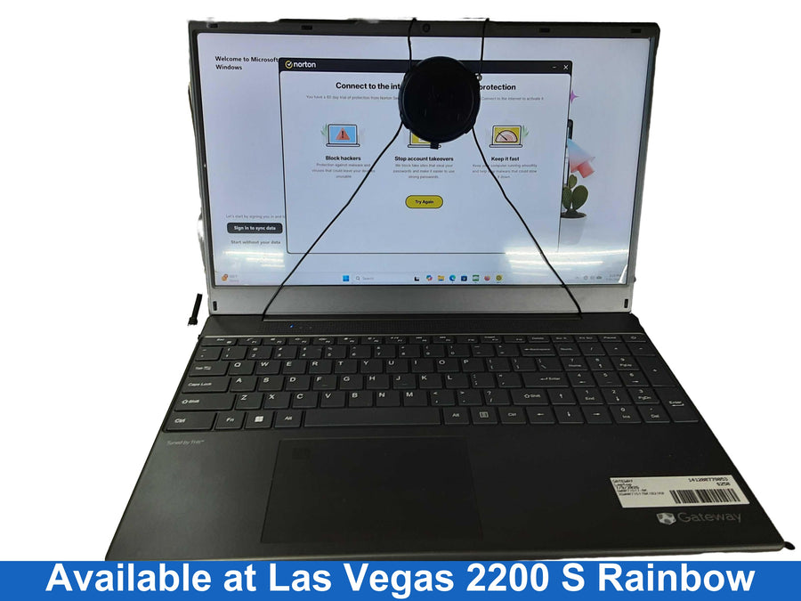Gateway Gwnr71517-bk Amd Ryzen 7 8 Gb 500 Gb Silver Laptop