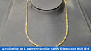 Rope Chain - Yellow Gold 18k (.750) 15.4 grams 24 inch