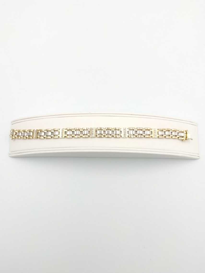 Bracelet - Yellow Gold 10k (.417) 26.3 grams 18 inch